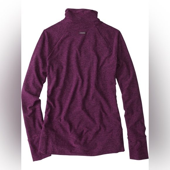 NWT Oiselle Magic Mile Half Zipper Long Sleeve Mock Neck Shirt XL - Picture 2 of 11